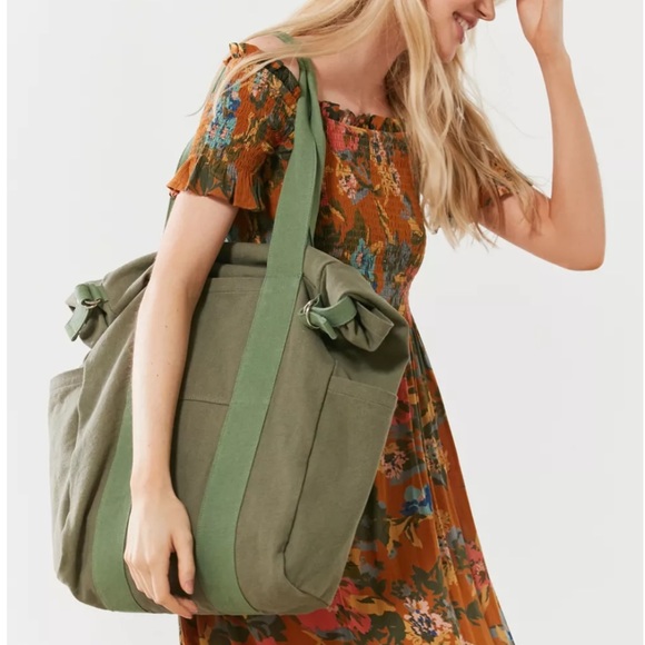 Urban Outfitters Handbags - Urban Outfitters Oversized Canvas Tote Bag